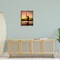 Stupell Industries Sunset Surfer Silhouette Framed Floater Canvas Wall Art Design by Amelia Noyes